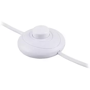 Сетевой шнур (с ножным выключателем) белый, Feron DM106 29844