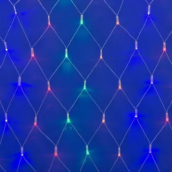 Сетка светодиодная с контроллером. 1.8х1.5м. светодиодов. Разноцветный свет ULD-N1815-180/DTA IP20 Uniel MULTI