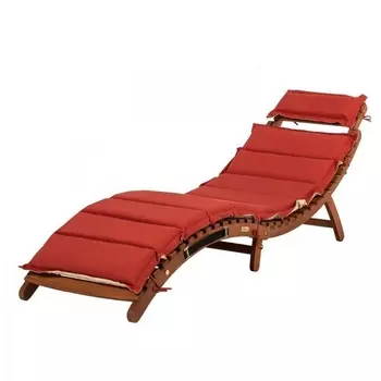 Шезлонг-лежак Afina AFM-803A Beige-Terracotta