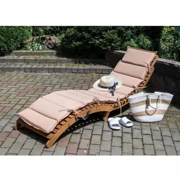 Шезлонг-лежак AFM-803A Beige Afina