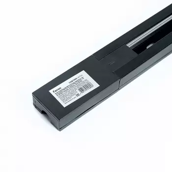 Шинопровод 1м однофазных накладной, черный, 1м. Feron CAB1005 41731