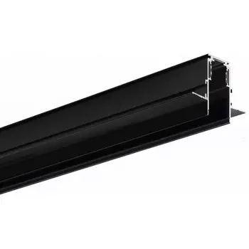 Шинопровод 1м под гипсокартон магнитный встраиваемый iLedex Vision48/22 4822-65/48-1000-BK