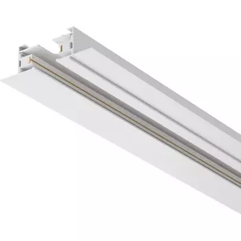 Шинопровод 1м Unity встраиваемый 220V белый (однофазный) Maytoni Technical TRX004-111W