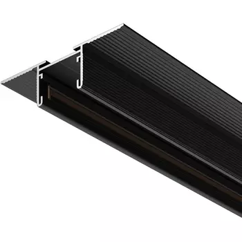 Шинопровод 48V магнитный 2м встраиваемый под ГКЛ 12,5мм Basity, черный Maytoni Technical Busbar trunkings Basity TRX172-122B
