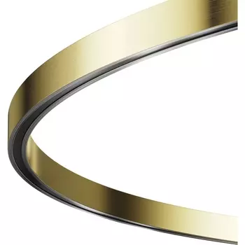 Шинопровод модульный подвесной магнитный 24V Flarity круглый латунь 65 см Maytoni Technical Busbar trunkings Flarity TRX154-R-D650-BS