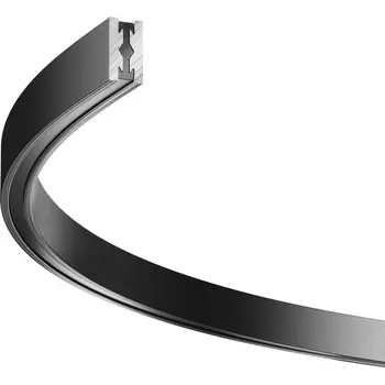 Шинопровод модульный подвесной магнитный 24V Flarity полукруг черный 65 см Maytoni Technical Busbar trunkings Flarity TRX154-SR-D650-B