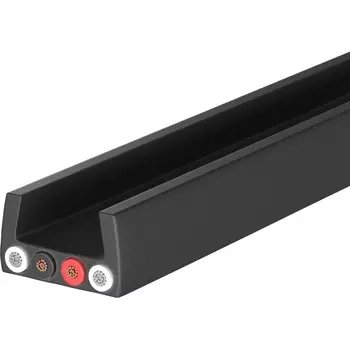 Гибкий шинопровод накладной/подвесной 48V гибкий 5м Elasity черный Maytoni Technical Busbar trunkings Elasity TRX160-115B