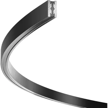 Шинопровод накладной/подвесной модульный магнитный 24V круглый из полукругов 1500мм Flarity черный Maytoni Technical Busbar trunkings Flarity TRX154-2SR-D1500-B