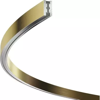 Шинопровод накладной/подвесной модульный магнитный 24V круглый из полукругов 1500мм Flarity латунь Maytoni Technical Busbar trunkings Flarity TRX154-2SR-D1500-BS