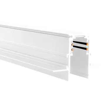 Шинопровод магнитный накладной Crystal Lux SPACE CLT 0.123 01 L3000 WH (3 метра)