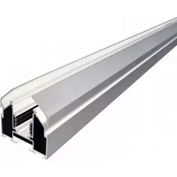 Шинопровод магнитный встраиваемый гарпунного типа для натяжного потолка iLedex Vision48/22 4822-61/60-2000-WH (2 метра)