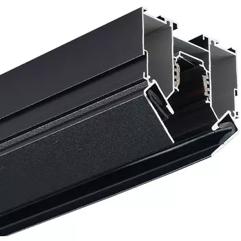 Шинопровод магнитный встраиваемый в натяжной ПВХ потолок 48V 3м Crystal Lux Space CLT 0.134 01 L3000 BL