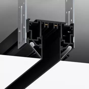 Шинопровод однофазный для натяжных потолков ПВХ 220В, 3м, Черный Imex Smart Line IL.0050.3000-3-BK