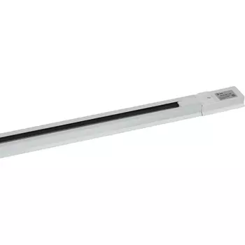 Шинопровод однофазный накладной 220V TR6 - R 2W-1 WH метр белый Б0032170 ЭРА