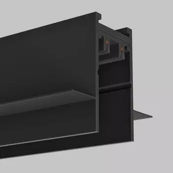 Шинопровод однофазный встраиваемый под ГКЛ 12 мм 3м Imex Smart Line IL.0050.2000-3-BK