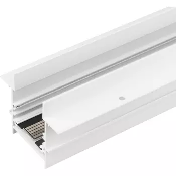 Шинопровод под гипсокартон встраиваемый магнитный MAG-TRACK-4560-FDW-2000 (WH, 5LN) (Arlight, IP20 Металл, 3 года) 046841