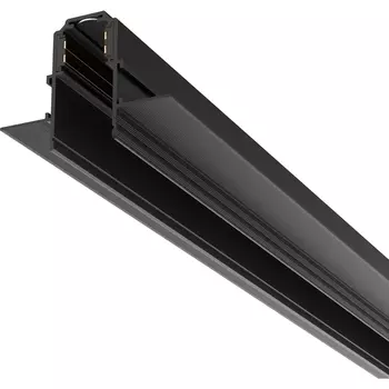 Шинопровод под гипсокартон встраиваемый магнитный 48V Maytoni Technical Busbar trunkings Exility TRX034-422.12B (2 метра)