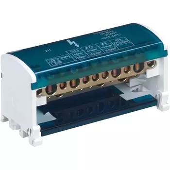 Шины на DIN-рейку в корпусе Stekker 39685