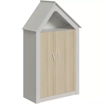 Шкаф Campi ОГОГО (арт.724374), (ЛДСП/Белый,Ясень Коимбра) ОГОГО Обстановочка!