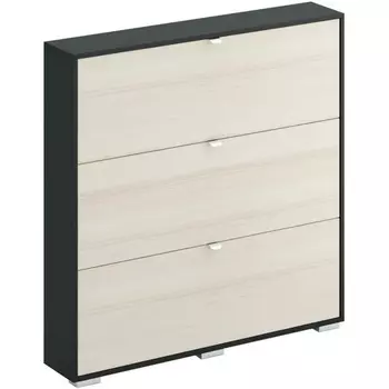 Шкаф для обуви Wide ОГОГО (арт.333363), (ЛДСП/Ясень Коимбра) ОГОГО Обстановочка!