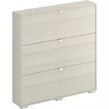 Шкаф для обуви Wide ОГОГО (арт.333815), (ЛДСП/Ясень Коимбра) ОГОГО Обстановочка!