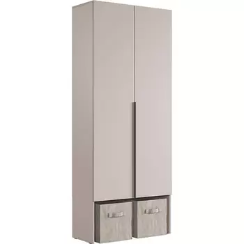 Шкаф двухдверный L800 Баско Mebelson (ЛДСП)арт.173778,3367