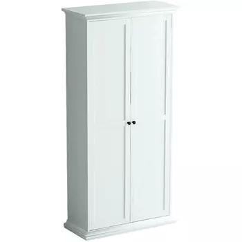 Шкаф двухдверный ОГОГО (арт.331346), (ЛДСП/Белый) ОГОГО Обстановочка!