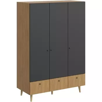 Шкаф Frida ОГОГО (арт.838915), (ЛДСП/Черный) ОГОГО Обстановочка!