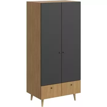 Шкаф Frida ОГОГО (арт.838917), (ЛДСП/Черный) ОГОГО Обстановочка!