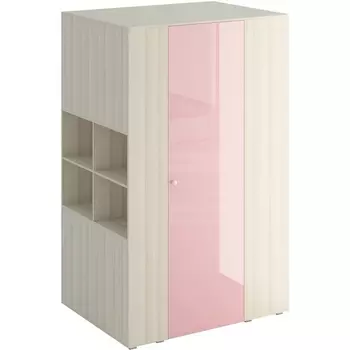 Шкаф-гардероб Play ОГОГО (арт.340494), (ЛДСП/Розовый) ОГОГО Обстановочка!