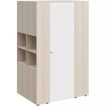 Шкаф-гардероб Play ОГОГО (арт.851801), (ЛДСП/Белый,Ясень Коимбра) ОГОГО Обстановочка!