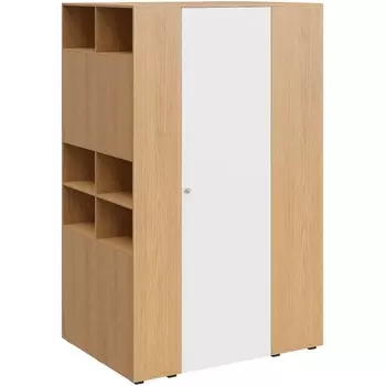 Шкаф-гардероб Play ОГОГО (арт.853078), (ЛДСП/Дуб Корбридж,Белый) ОГОГО Обстановочка!