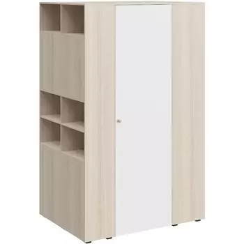 Шкаф-гардероб Play ОГОГО (арт.853083), (ЛДСП/Белый,Ясень Коимбра) ОГОГО Обстановочка!