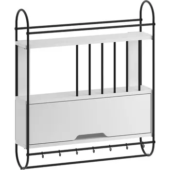 Шкаф настенный HOLI KITCHEN SHELF LEVE (ЛДСП/Белый) арт.LEV00945