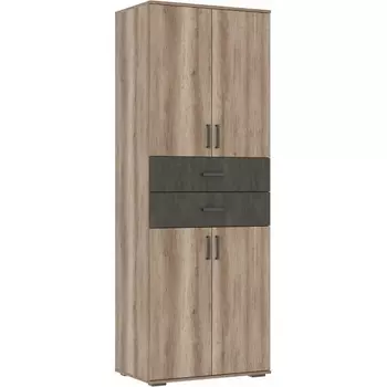 Шкаф Паркинс ШК 5 (Паркинс ШК 05 дуб крафт белый) Woodville арт.546172