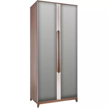 Шкаф R-Home двухстворчатый с зеркалами Сканди Бежевый