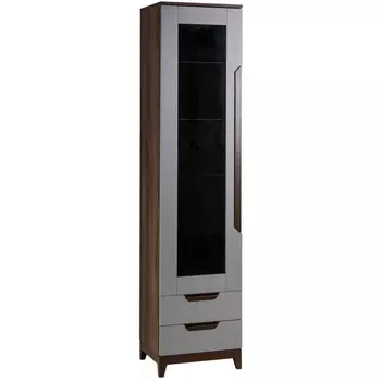 Шкаф R-Home витрина Сканди Грей