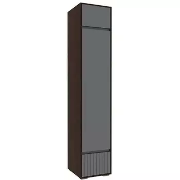 Шкаф Роут (Роут венге / графит софт) Woodville арт.593721