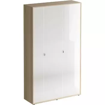 Шкаф трехдверный Latte ОГОГО (арт.335656), (ЛДСП/Белый) ОГОГО Обстановочка!