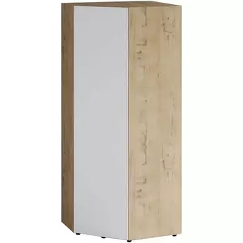 Шкаф угловой Modus правый ОГОГО (арт.697752), (ЛДСП/Белый) ОГОГО Обстановочка!