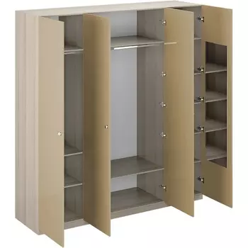 Шкаф Uno ОГОГО (арт.330917), (ЛДСП/Капучино) ОГОГО Обстановочка!