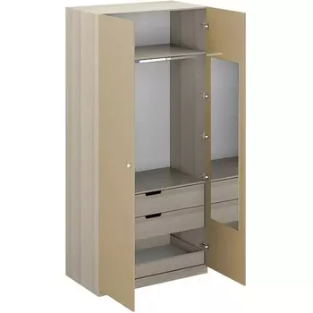 Шкаф Uno ОГОГО (арт.331516), (ЛДСП/Капучино) ОГОГО Обстановочка!