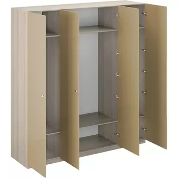 Шкаф Uno Ш4 ОГОГО (арт.330752), (ЛДСП/Капучино) ОГОГО Обстановочка!