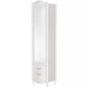 Шкаф-витрина Джульетта, молочный дуб Л от фабрики Mebelik