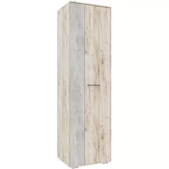 Шкаф Woodville Вальс ШК-600 дуб крафт серый / бетонный камень 508425