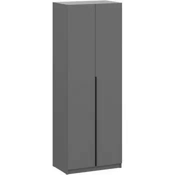 Шкаф Woodville Даиго двухстворчатый графит серый арт.593704