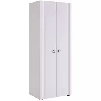 Шкаф Woodville Ева 102.01 белое дерево / белый матовый арт.589703