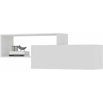 Шкаф Woodville Элла ПЛ 01 белый / белый арт.547980