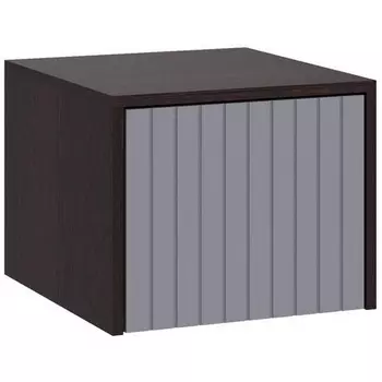 Шкаф Woodville Роут 3 венге / графит софт арт.593717