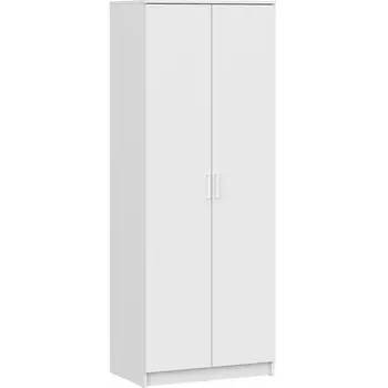 Шкаф Woodville Сантори белый текстурный 536245